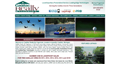 Desktop Screenshot of cadillacrealty.info